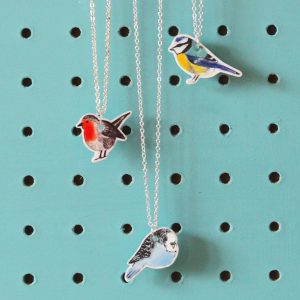 layla amber bird necklaces