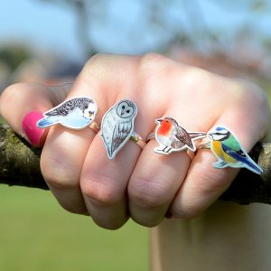 layla amber bird rings