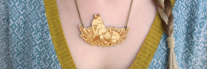 woodland necklace layla amber