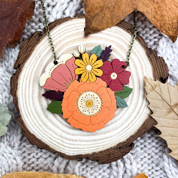 Autumn Posy Necklace - Image 2