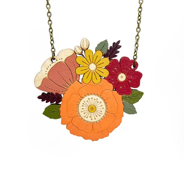 Autumn Posy Necklace - Image 4