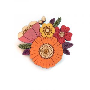 Autumn Posy Brooch Layla Amber