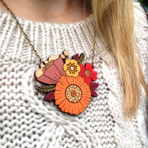 Autumn Posy Necklace Layla Amber