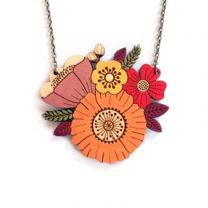 Autumn Posy Necklace Layla Amber