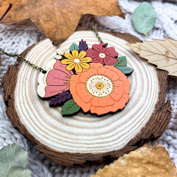 Autumn Posy Necklace - Image 3