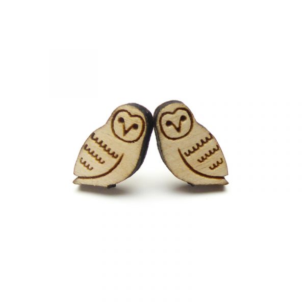 Owl Earrings Layla Amber