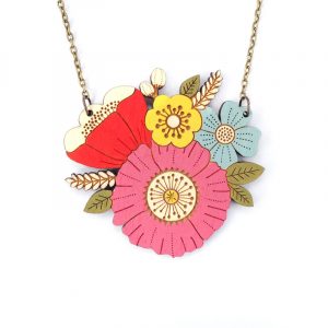 Poppy Posy Necklace Layla Amber