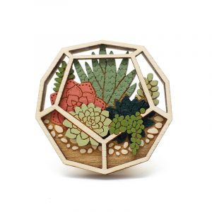 Terrarium Brooch