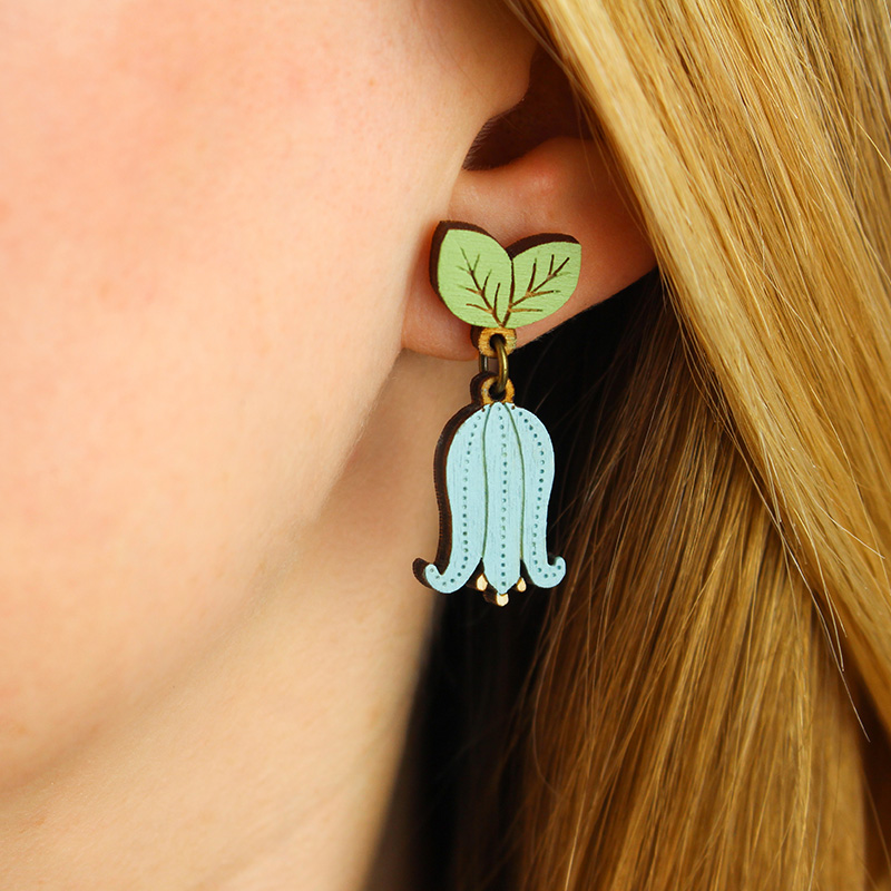 Bluebell earrings sales