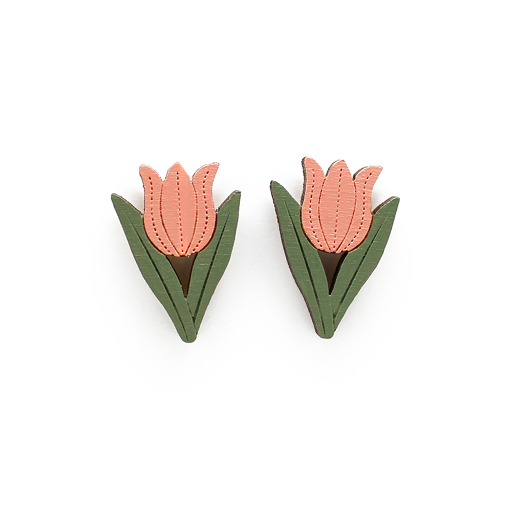 Spring Tulip Earrings - Image 5