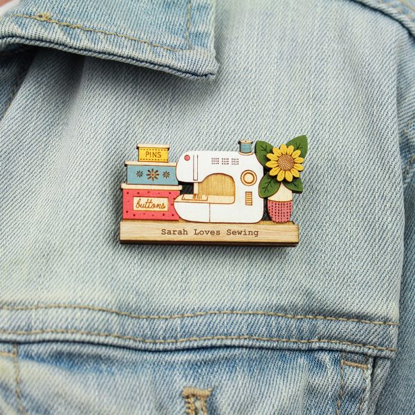 Happy Sewing Brooch - Image 5