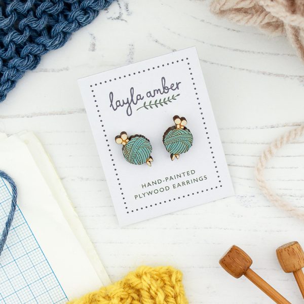 Knitting Earrings - Image 4