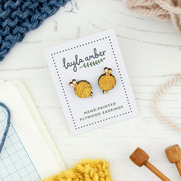 Knitting Earrings - Image 3