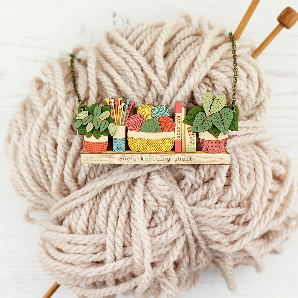 Happy Knitting Necklace - Image 5