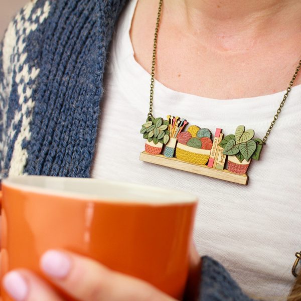 Happy Knitting Necklace - Image 3