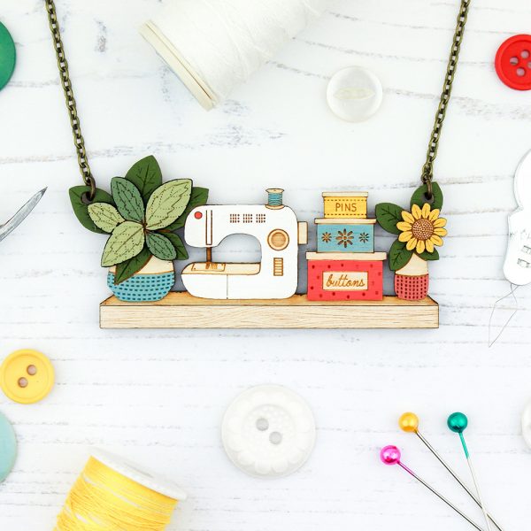 Happy Sewing Necklace - Image 2