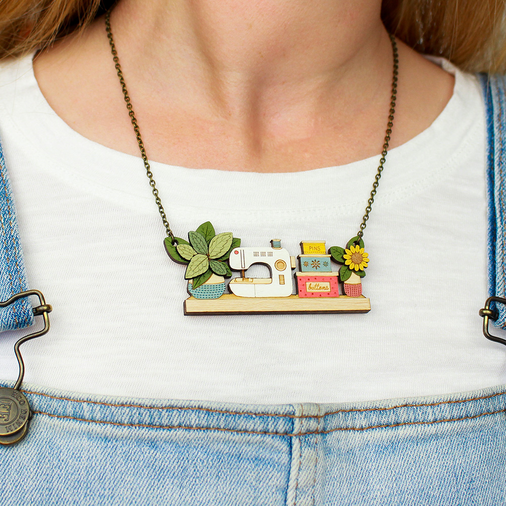 Happy Sewing Necklace - Image 3
