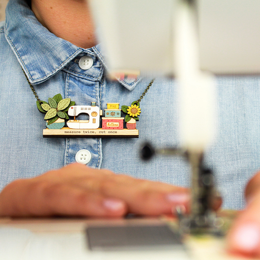 Happy Sewing Necklace - Image 5