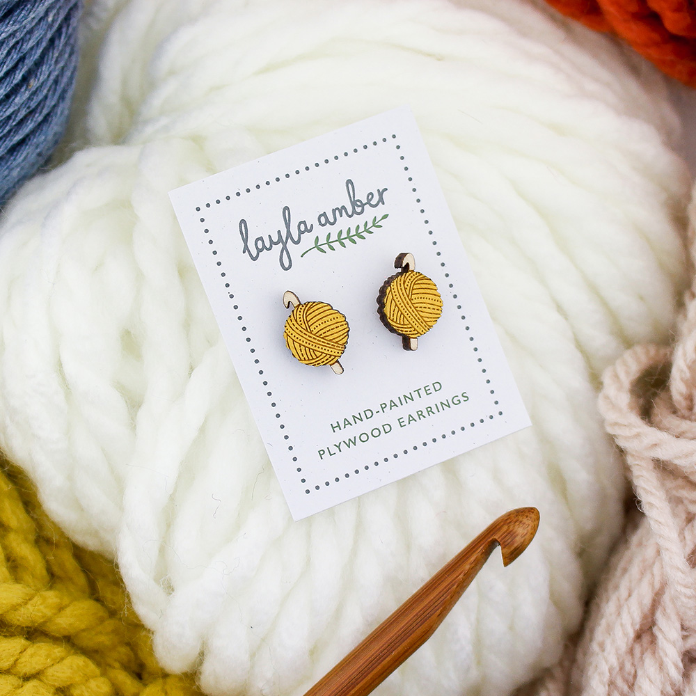 Crochet Earrings - Image 3
