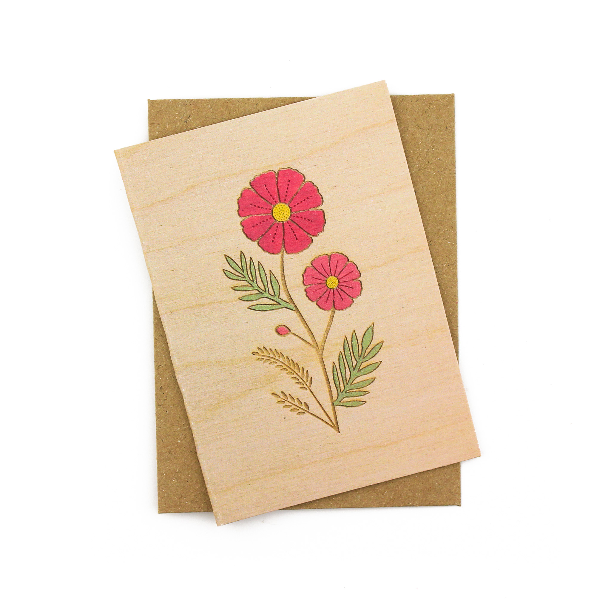 'Cosmos' Mini Greetings Card - Image 5