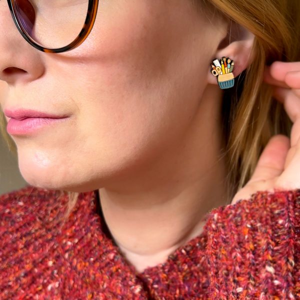 Arty Earrings - Image 3