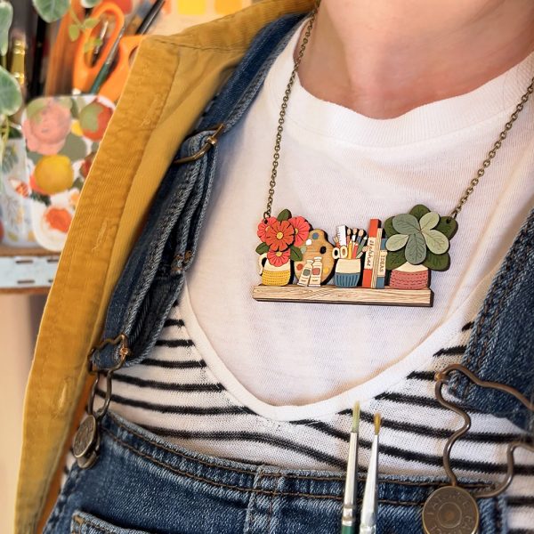 Happy Art Necklace - Image 5