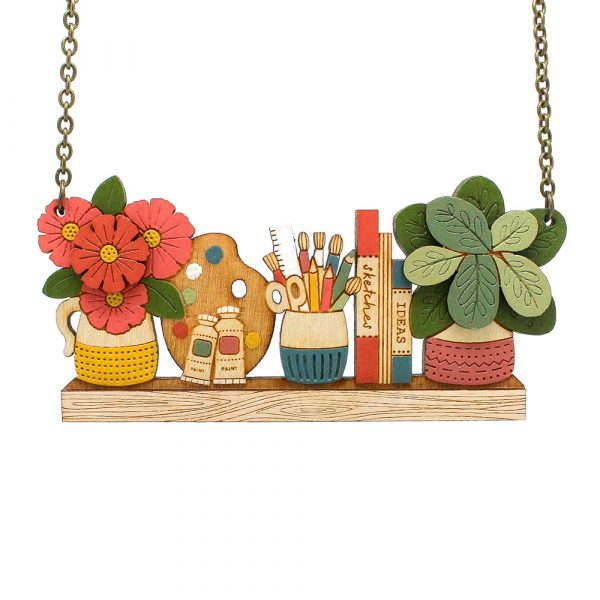 Happy Art Necklace - Image 6