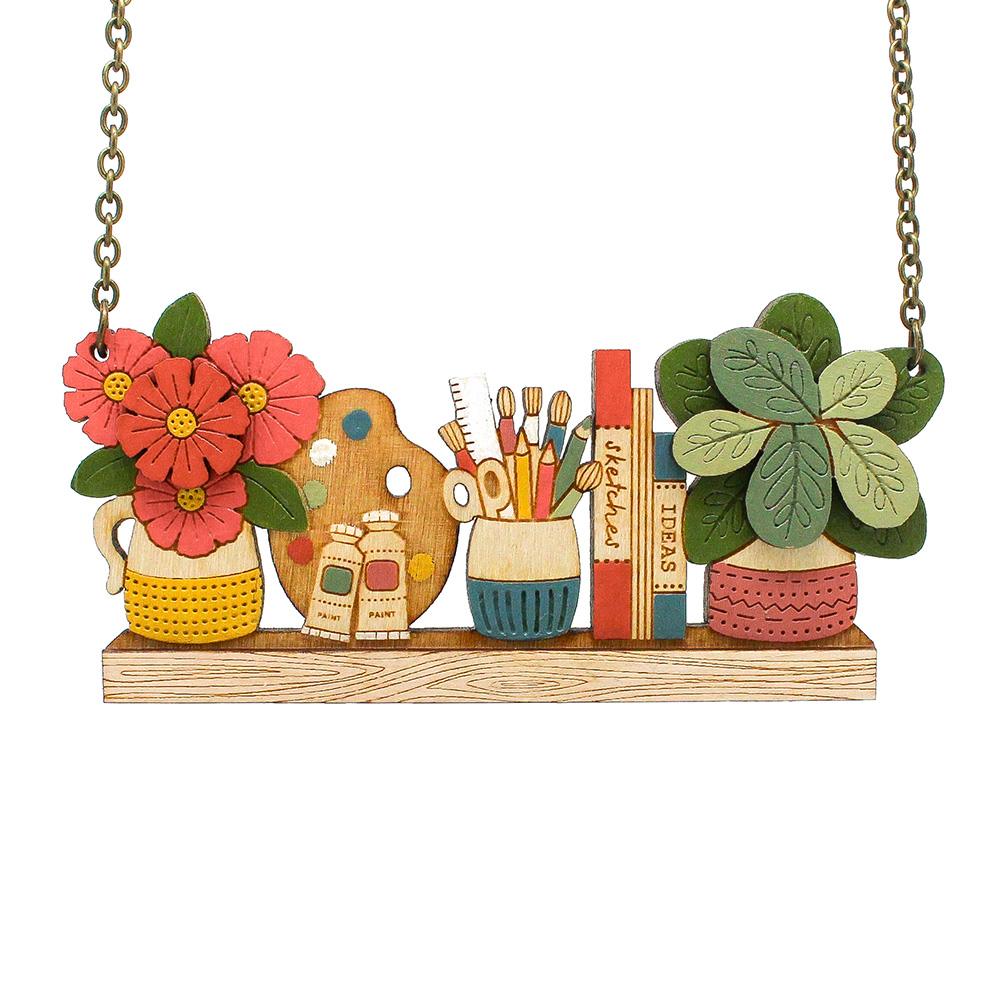 Happy Art Necklace - Image 6