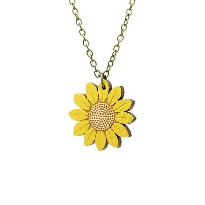 Sunflower Necklace - Image 4