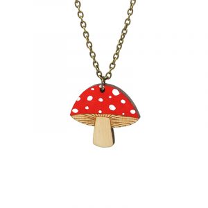 Toadstool Necklace