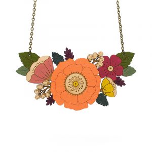 Autumn Wildflowers Necklace
