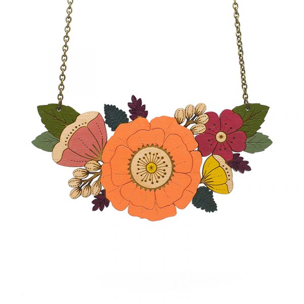 Autumn Wildflowers Necklace - Image 5