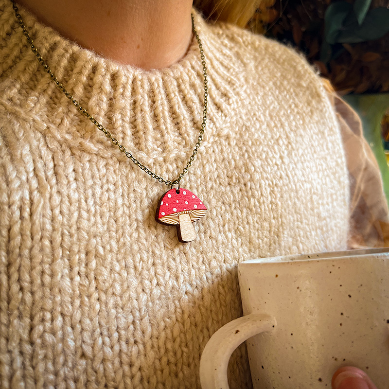 Toadstool Necklace - Image 2
